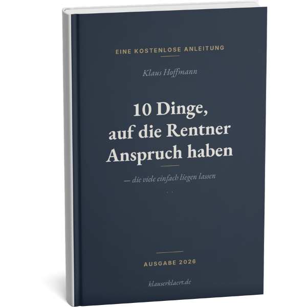 10 Dinge, auf die Rentner Anspruch haben