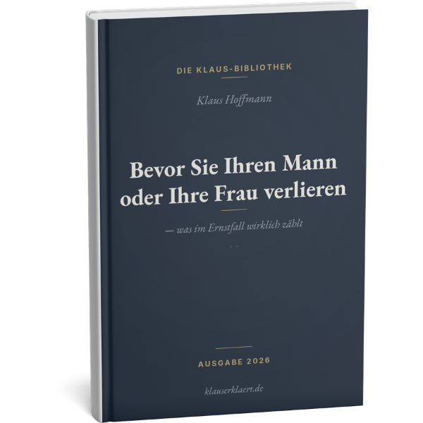 Bevor Sie Ihren Mann oder Ihre Frau verlieren